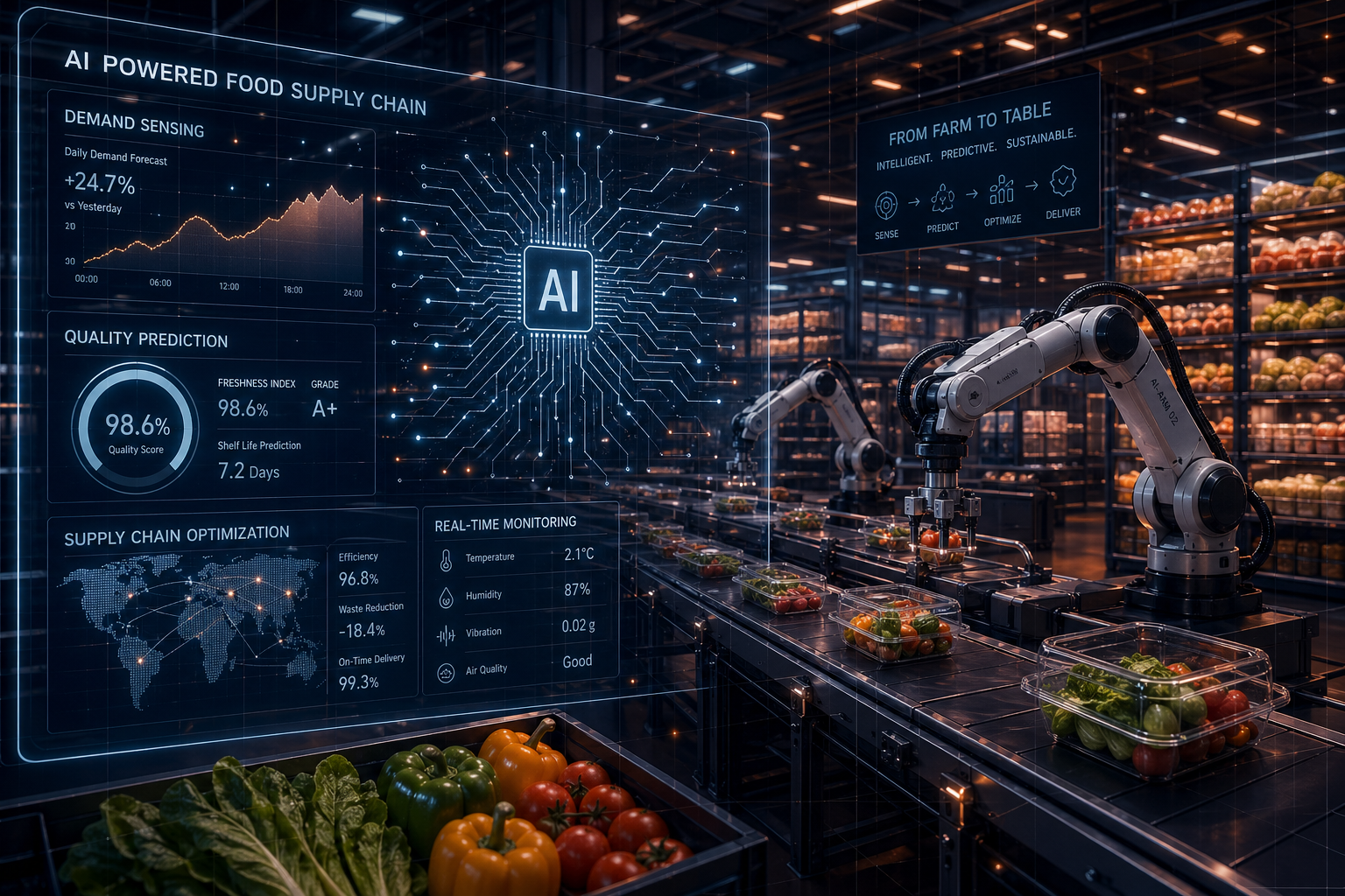 Food companies can't afford to wait on AI.